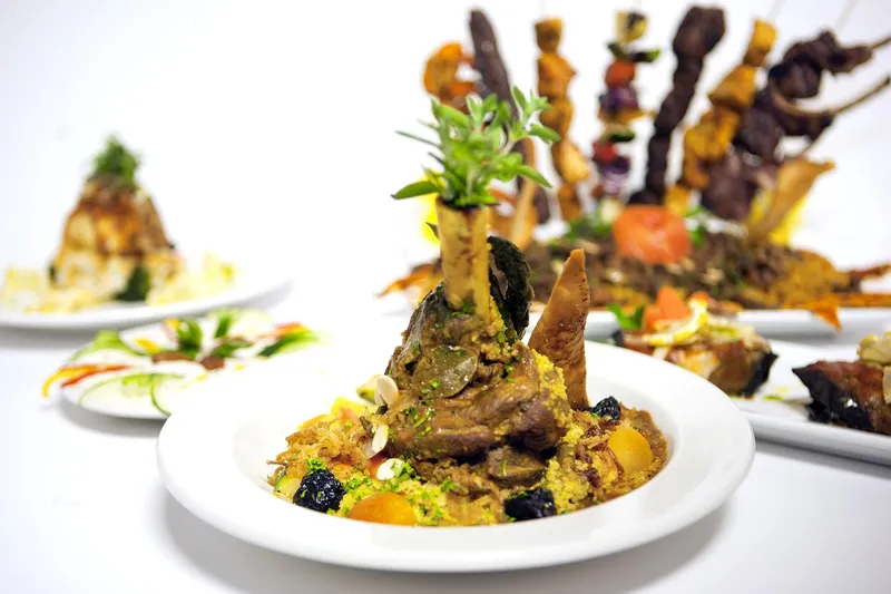 Image restaurant Franco-marocain tajine Agneau